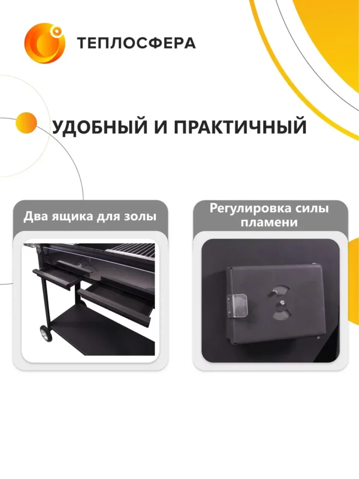 Печь мангал Premium Компакт ПМПК 02 06